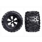 HobbyPark Pre-Glued 1/8 Truck Tires and Wheels 17mm Hex for Traxxas Maxx T-maxx E-Revo Revo 3.3 Arrma Kraton Notorious 6s Redcat