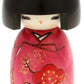 Usaburo Japanese Kokeshi Doll, Akiko'S Purple Kimono