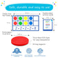 130 Pcs Jumbo Magnetic Ten Frame Set, Ten Frames Class Set, Math Manipulatives For Kindergarten, Prek, Preschool, Math Counters, Games For Kids, Magnetic Counters, Teacher And Homeschool Supplies