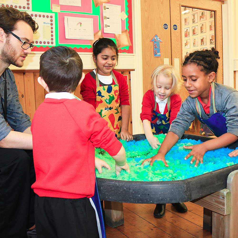 3 x Gelli Baff Bundle from Zimpli Kids, Blue, Red & Green, Turn water into colourful goo! Childrens Sensory & Bath Toy