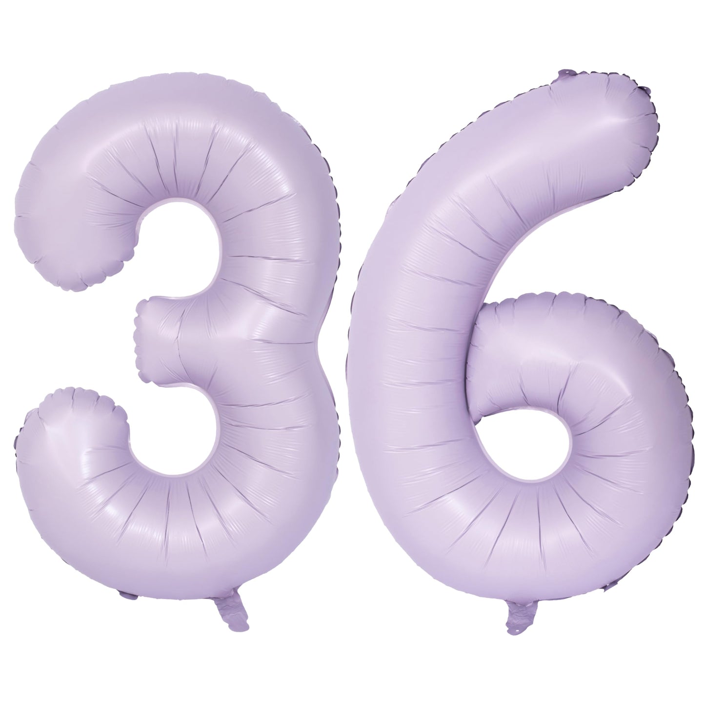 40 In Matte Purple Number Balloons Helium Foil Mylar Balloon Birthday Party Banquet Decoration Digital 36
