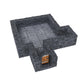 Warlock Tiles: Expansion – 1 In. Dungeon Straight Walls
