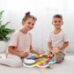 Aklot Hand Held Drum Percussion Musical Educational Instrument For Adults Party Kids Dance & Song Accompaniment (Kid Drum Set, 1