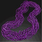 blinkee Round Disco Bead Necklace Pack of 12 Purple