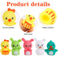 Foimas Easter Finger Puppets Toys,5Pcs Bunny Chick Finger Puppet Toys For Kids Easter Basket Stuffer Egg Filler Gift Bag Fillers