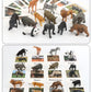 24 Small Animal Figurines Learning & Education Toys, Plastic Realistic Zoo Jungle Safari Sea Ocean Animal Figures, Preschool Learning Activities Matching Game Science Toys