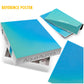 Color Puzzles for Adults 1000 Piece, Gradient Jigsaw Puzzle, Blue Color Changing Puzzle for Family Game