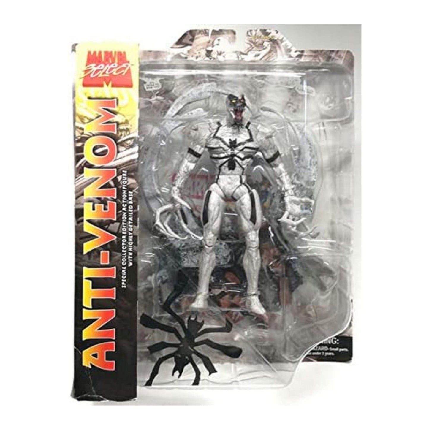 Diamond Select Toys Marvel Select Anti-Venom 7-Inch Action Figure With Deluxe Symbiote Base And Multiple Points Of Articulation