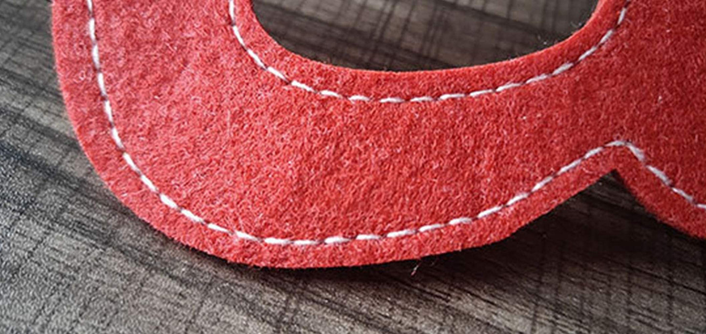 Beacone 2pcs Hero Felt Eye Masks for Kids Role Playing Half Masks Halloween Costumes Birthday Party Dress up
