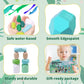 Yhhytoy 40 Pcs Wooden Stacking Rocks Building Blocks Forest Theme, Sensory Learning Montessori Toys For 3 4 5 Year Old Kids, Pre