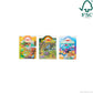Melissa & Doug Puffy Sticker Activity Books Set of 3 - Safari, Dinosaur & Ocean, 118 Reusable Stickers, 11.5x8.5 inches, Multi Color