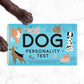 Gift Republic Dog Personality Test Cards - 100 Fun Cards for Dog Lovers - One Size - Blue - Discover Your Dog's Unique Traits