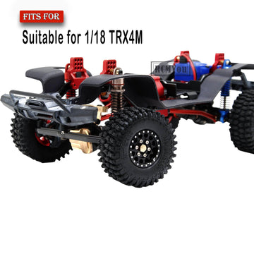RCMYou Alloy Front Rear Shock Towers Upgrades Parts for 1/18 TRX4M, Aluminum Front Rear Adjustable Shock Towers Shock Hoops Hops