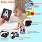 Black And White High Contrast Baby Books Flash Cards Tummy Time Mirror Toys Newborn Toys 0-3 Infant Stimulating Sensory Toy 0-6 3-6 2 4 5 Months Old Baby Boy Girl Shower Gifts Easter Basket Stuffers