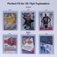Rayvol Top Loader Sleeves - Resealable Team Bags For 35-75Pt Rigid Toploaders (2000Pcs)