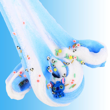 Blue Cloud Slime, Slime Party Favors Gift, For Kids Party, School Education, Super Soft Slime, Diy Stress Relief Toys For Girls