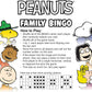 Aquarius - Peanuts Family Bingo Game