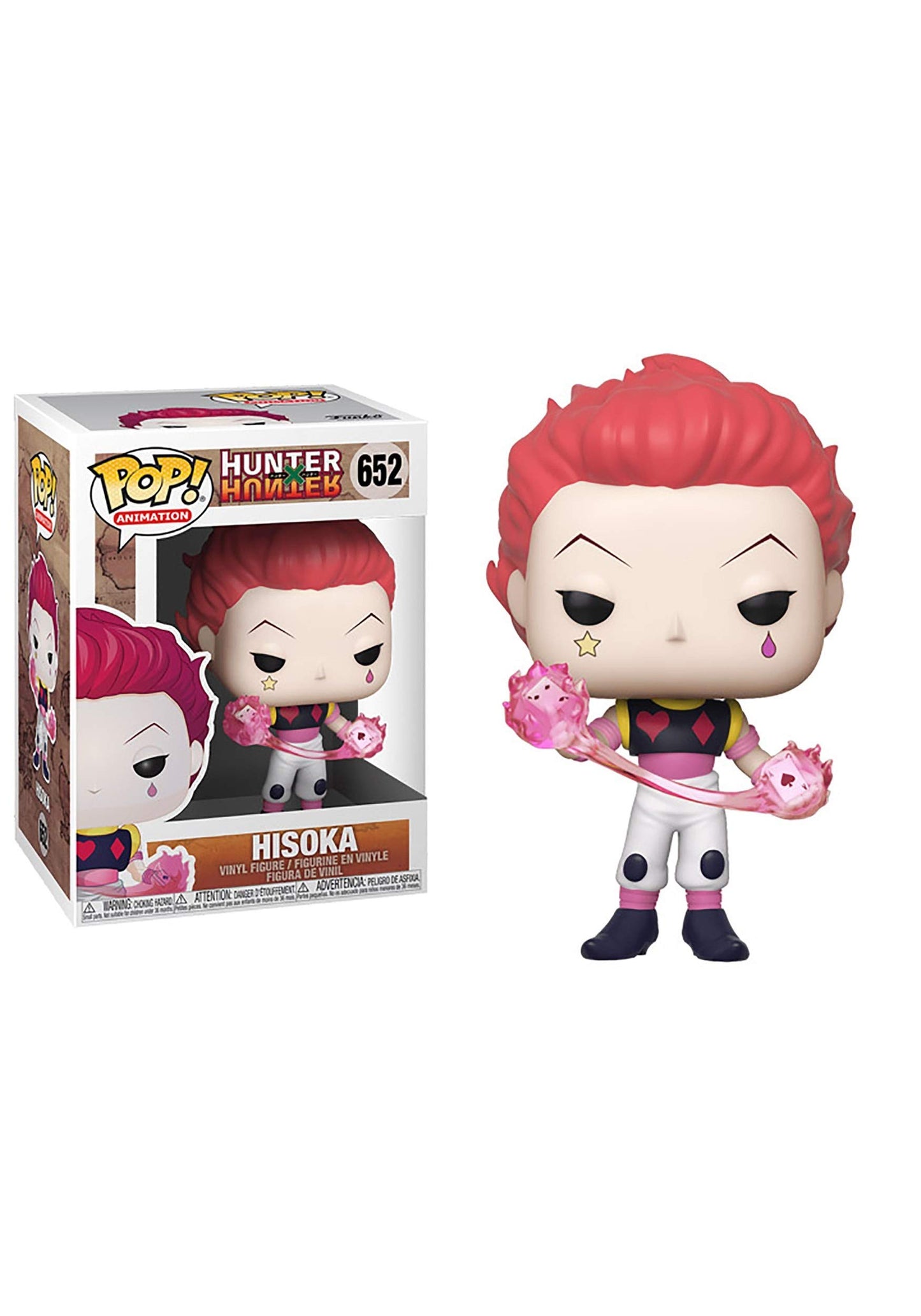 Funko Pop! Animation: Hunter X Hunter - Hisoka, Multicolor