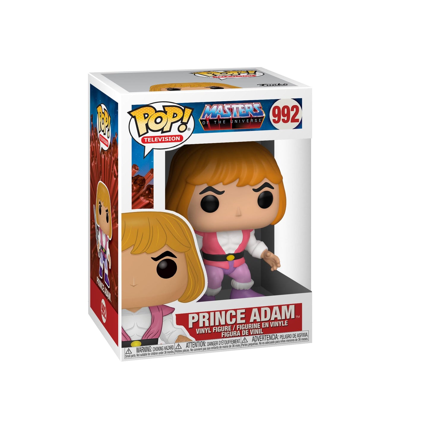 Funko Pop! Animation: Masters Of The Universe - Prince Adam, Multicolor