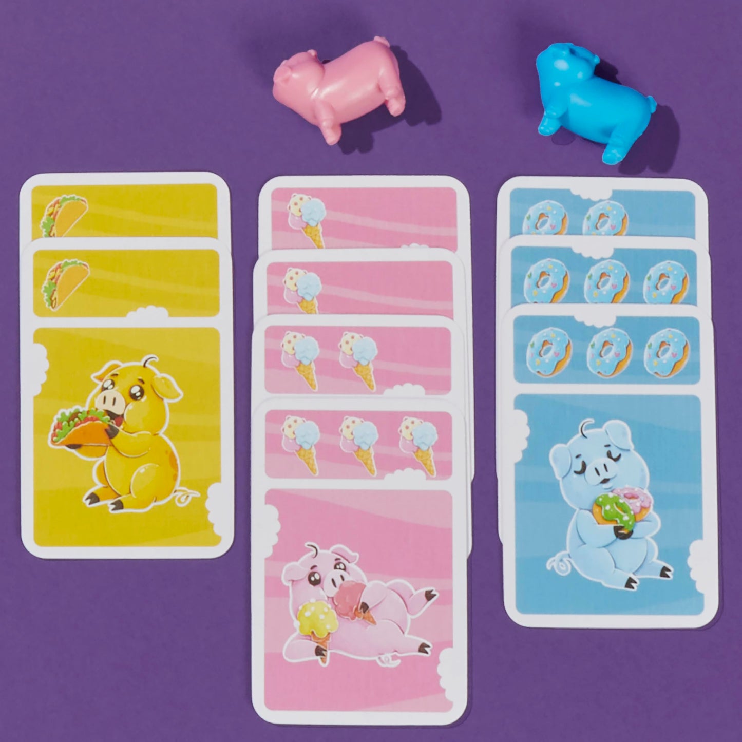Hasbro Gaming Piggy Piggy Piggy Card Game - Fun and Fast Game for Families, Kids, Teens and Adults, Ages 7+ - 2 to 6 Players