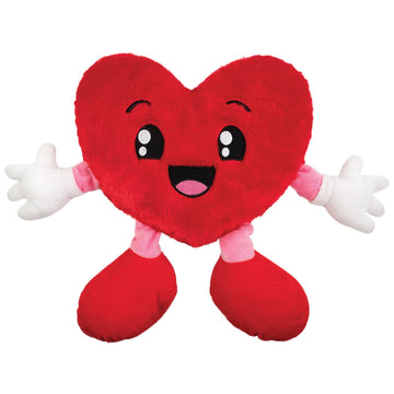 Scentco Sweetheart (Heart) - 10' Patented Gourmet Strawberry Scented Stuffed Plush - Valentines, Gifts For Kids, Gift Guide