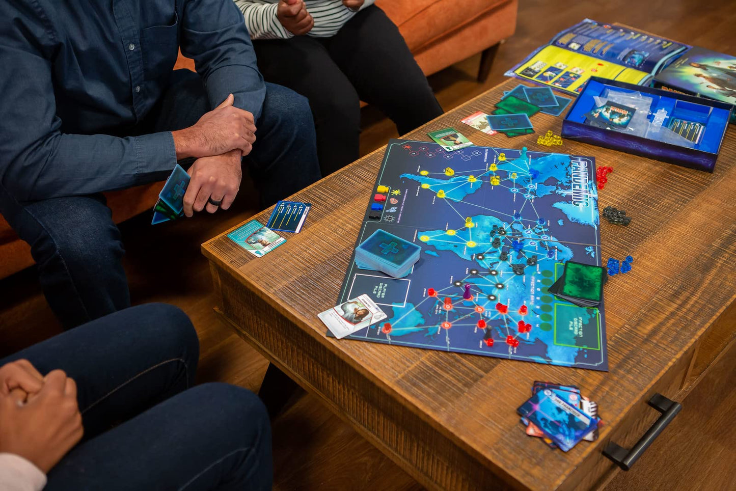 Pandemic Board Game (Base Game) | Cooperative Board Game For Adults And Family | Ages 8+ | 2 To 4 Players | Average Playtime 45
