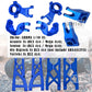 RCMYou Upgrades Part for 1/10 ARRMA Granite/Senton 4x4 3S Blx & Mega 550,Vorteks 4x4 3S Blx,Alloy Front Rear Suspension Arm & St