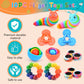 Fidget Toys Adults Pack, Fidget Spinner For Kids, 10Pc Sensory Toys Pack For Kids Teen Autism, Desk Toy Stress Relief Toys For A