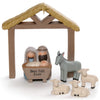 Blossom Bucket 218-13142 Holy Family And Creche With Animals Figurine, Set Of 6