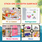 Reusable Sticker Books For Toddlers 2-4 Years, Sticker Books For Kids 1-3, Birthday Gifts For Kids Toddler Boys Girls Travel Toys (Insects)