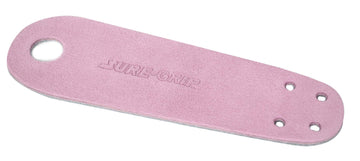 Sure-Grip Leather Toe-Guards For Roller Skate (Light Pink)