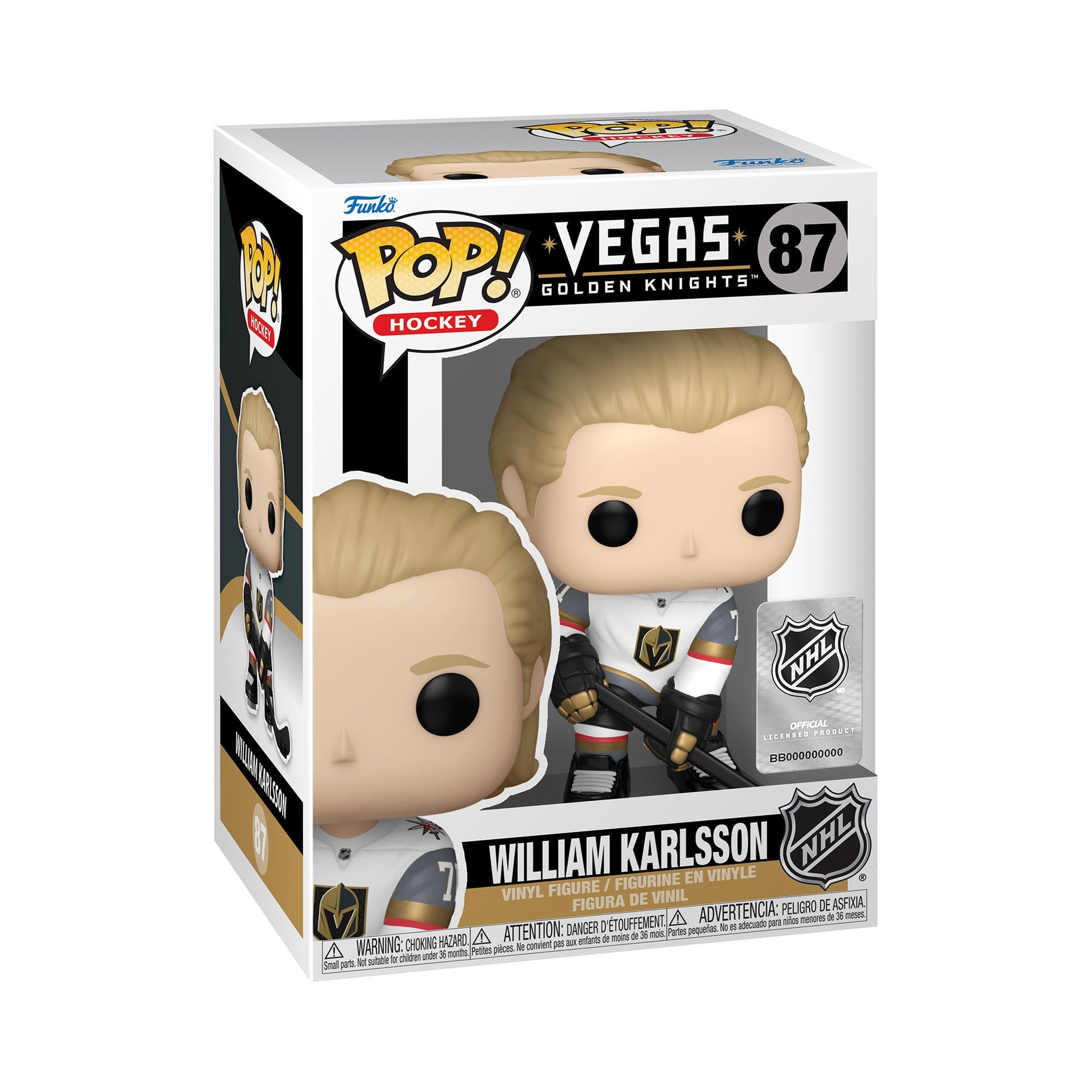 Funko Pop! Nhl: Goldenknights - William Karlsson