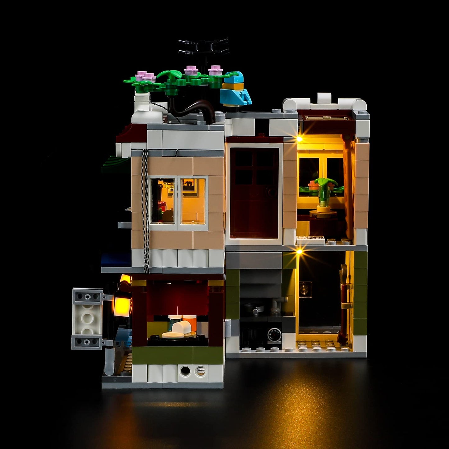 Briksmax Led Lighting Kit For Lego-31131 Downtown Noodle Shop - Compatible With Lego Creator 3-In-1 Building Blocks Model- Not Include The Lego Set