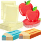 75Pcs Back to School Red Apple & Notebook Paper Plates with Pencil Napkins First Day of School Disposable Tableware Set for Grad