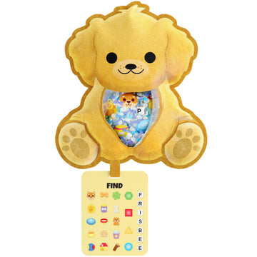 Bizyboo - The Original Seek & Find Plush - Hidden Object Search Problem Solving Educational Matching Game For Kids 2 And Up (Bloopy)