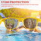 Tuparka 20 Pack Kids Sunglasses Bulk For Summer Pool Party Favors Birthday Parties Goody Bag Fillers, Yellow