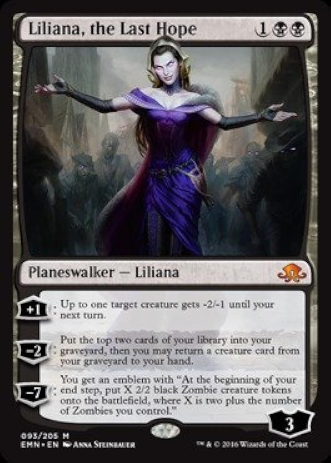 Magic The Gathering - Liliana  The Last Hope (093/205) - Eldritch Moon