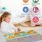 Magnetic Puzzles for Toddlers, 37 Pieces Travel Puzzles Game Magnetic Jigsaw Puzzle Magnet Puzzle Book for Kids Car Traffic Acti