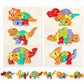 Quanquer 6-Pack Dinosaur Puzzles For Kids Ages 3-5 - Montessori Toys For 2 Year Old - Toddler Wooden Puzzles Toddlers Age 2-4 Boys Girls Gifts