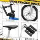 12 Pieces Finger Bikes Mini Extreme Sports Finger Bike Miniature Metal For Creative Game Favors Gifts (Rustic Color)