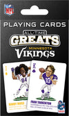 MasterPieces Minnesota Vikings Playing Cards - Officially Licensed Deck, Cardstock, Team Color, Model MIV3300