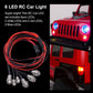 Hobbypark 6 Led Rc Light Kit Headlights Taillight Leds For Traxxas Slash Rustler Arrma Axial Scx10 Redcat Rc4Wd Hpi Truck Tamiya