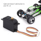 Dilwe Rc Car Servo,Durable Plastic Gear Servo For Wltoys 12428/12427 1/12 Rc Car Upgrade Spare Parts