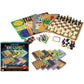 Merchant Ambassador Classic Games Set - 100 Games, 5 Double-Sided Boards, Fun for Ages 3+, Cardstock Material