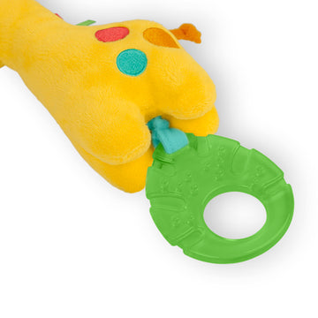 Bright Starts Tug Tunes On-The-Go Toy For Stroller And Carriers - Giraffe - Unisex, Newborn +
