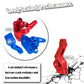 ARRCat Upgrades Parts for 1/10 Slash 2WD/Stampede 2WD/Rustler 2WD/Nitro Slash 2WD RC Truck,Alloy Steering Blocks,Front Caster Bl
