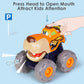 Iplay, Ilearn Toddler Monster Truck Toys, Baby Toy Cars For 1 2 3 Year Old Boy, Bigwheels Play Vehicles, Pull Back, Friction Powered, Push Go Animal Car, Cool Birthday Gifts For 12 18 24 Month Kids