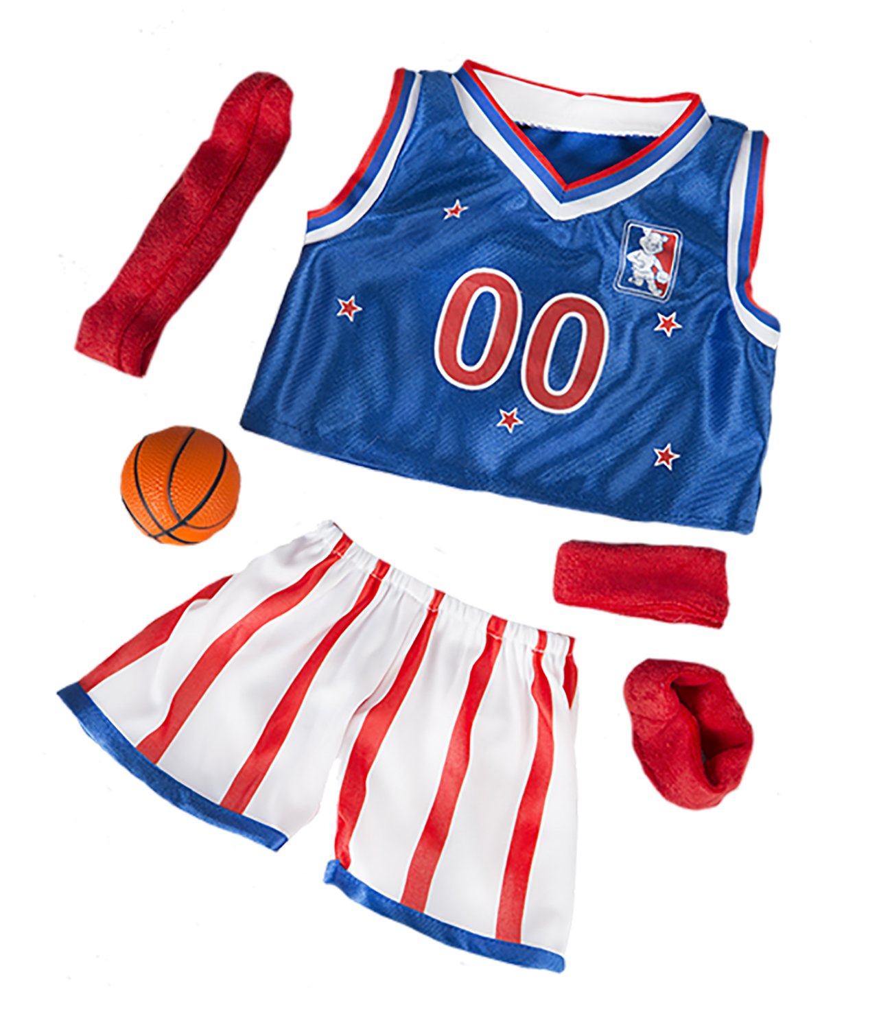 All Star Basketball Uniform Fits Most 14' - 18' Build-A-Bear And Make Your Own Stuffed Animals