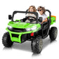 Hikole 24V Kids Ride On Dump Truck, 4X4 2 Seater Electric Ride On Toys With Remote Control, Shovel,3 Speeds, Powerful 2X200W Mot