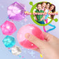8Pcs Mini Small 1.8Inch Masonry Ice Squishy Stress Balls-Polyhedron Diamond Sugar Balls Slow Rise-Sensory Fidget Toy For Kids Ge